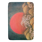 アメテラス天照女神レッドブラウン バスマット (正面縦)