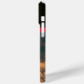 アメテラス、太陽の女神レッドブラウン黒 Case-Mate iPhoneケース (裏面 / 左)