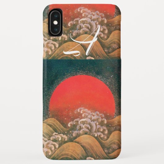 アメテラス、日女神レッドブラウン Case-Mate iPhoneケース (裏面)