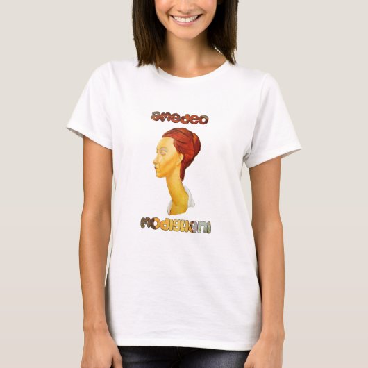アメデオクレメンテモディリアーニT Tシャツ (正面)