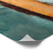 アメデオモディリアーニクリスティーナヴィンテージ絵を描ポートレート ポスター (角)