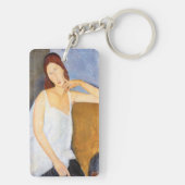 アメデオモディリアーニ – ジャンヌヘブテルネ キーホルダー (裏面)