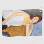 アメデオモディリアーニ – ジャンヌヘブテルネ ゴルフタオル (横)