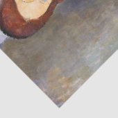 アメデオモディリアーニ – ジャンヌヘブテルネ 薄葉紙 (詳細)