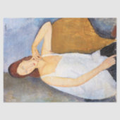 アメデオモディリアーニ – ジャンヌヘブテルネ 薄葉紙 (正面)