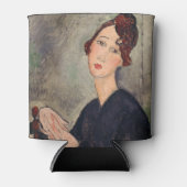 アメデオモディリアーニ – デディ・ヘイデンのポートレート 缶クーラー (正面)