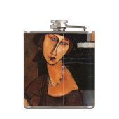 アメデオモディリアーニ、ポートレートジャンヌヘブテルネフラスコ フラスク (裏面)