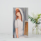 アメデオモディリアーニ – ポートレートジャンヌヘブテルネ#1 サンキューカード (スタンド正面)