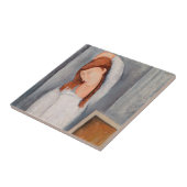 アメデオモディリアーニ – ポートレートジャンヌヘブテルネ#1 タイル (側面)