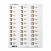 アメデオモディリアーニ – ポートレートジャンヌヘブテルネ#1 ラベル (フルシート)