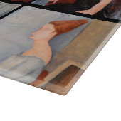 アメデオモディリアーニ – 最高傑作コラージュ カッティングボード (角)