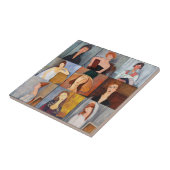 アメデオモディリアーニ – 最高傑作コラージュ タイル (側面)