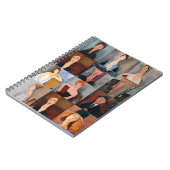 アメデオモディリアーニ – 最高傑作コラージュ ノートブック (左側)