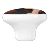 アメデオモディリアーニ – 赤毛ガール夕べドレス セラミックノブ (側面)