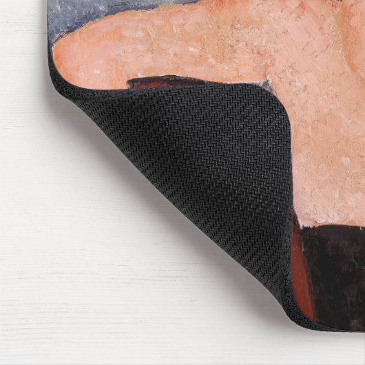 アメデオモディリアーニ – 赤毛ガール夕べドレス マウスパッド (コーナー)