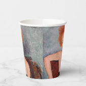 アメデオモディリアーニ – 赤毛ガール夕べドレス 紙コップ (左)