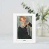 アメデオモディリアーニ#12 -ファインアート ポストカード (スタンド正面)