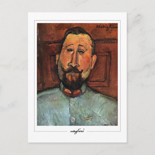 アメデオモディリアーニ#317 -ファインアート ポストカード (正面)