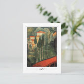 アメデオモディリアーニ#334 -ファインアート ポストカード (スタンド正面)