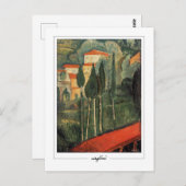 アメデオモディリアーニ#334 -ファインアート ポストカード (正面/裏面)