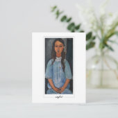 アメデオモディリアーニ#5 -ファインアート ポストカード (スタンド正面)