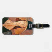 アメデオモディリアーニ – Jeanne Hebuterne in Large Hat ラゲッジタグ (正面横)