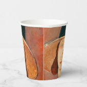 アメデオモディリアーニ – Jeanne Hebuterne in Large Hat 紙コップ (右)