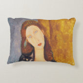 アメデオ・モディリアーニ著Jeanne Hebuterneのポートレート アクセントクッション (裏面)