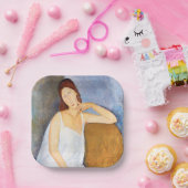 アメデオ・モディリアーニ - ジャンヌ・エビュテルネ ペーパープレート (パーティー)