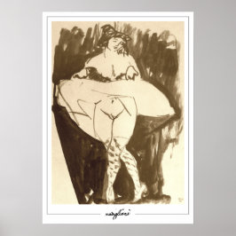 アメデオ・モディリアーニ・ゼディング・アート・ポスター#168 ポスター