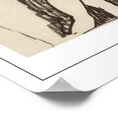 アメデオ・モディリアーニ・ゼディング・アート・ポスター#344 ポスター (角)