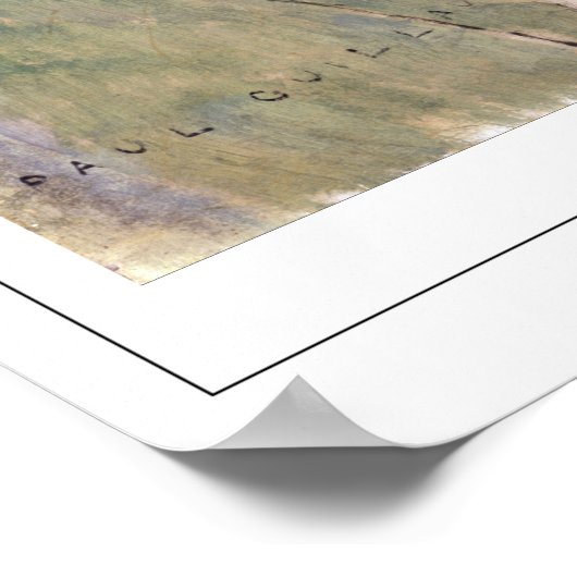 アメデオ・モディリアーニ・ゼディング・アート・ポスター#352 ポスター (角)