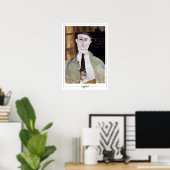 アメデオ・モディリアーニ・ゼディング・アート・ポスター#352 ポスター (ホームオフィス)