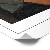 アメデオ・モディリアーニ・ゼディング・アート・ポスター#96 ポスター (角)