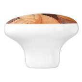 アメデオ・モディリアーニ - 大きな帽子のジャンヌ・エビュテルン セラミックノブ (側面)