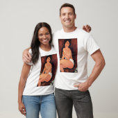 アメデオ・モディリアーニ 大きな座った女性 Tシャツ (ユニセックス)