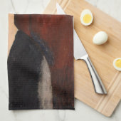 アメデオ・モディリアーニ - 女性の肖像 キッチンタオル (四つ折り)