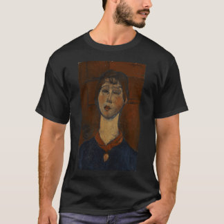 アメデオ・モディリアーニ 座った少女、髪の毛 Tシャツ
