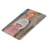 アメデオ・モディリアーニ - 水玉のブラウスを着た少女 マグネット (左側)