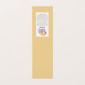 アメトリン結晶意味ジュエリー表示 名刺 (外部フラット)