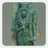 アメノピス3世の妻ネ・ティエ女王の小像 スクエアシール (正面)