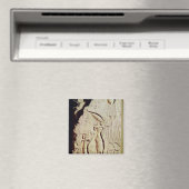 アメノピスIV、Nefertitiと娘を描く マグネット (インサイチュ (食洗機))