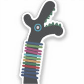 アメファンキーージング・ディノ シール (正面)