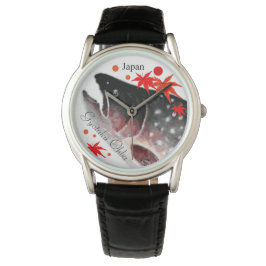 アメマス！（雨鱒；あめます；japan）あらゆる生命たちへ感謝を捧げます。 腕時計