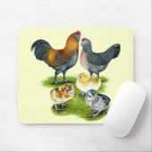 アメラウカナチキンファミリー マウスパッド (マウス)