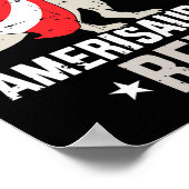 アメリおもしろいサウルスレックス独立記念日4t ポスター (角)