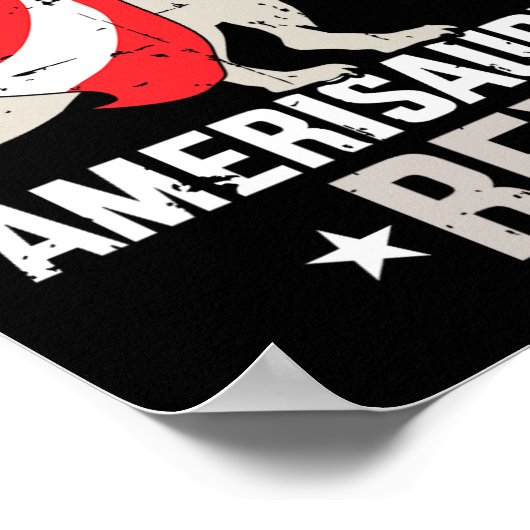 アメリおもしろいサウルスレックス独立記念日4t ポスター (角)