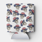 アメリはっきりしたカのカウボーイスカル 缶クーラー (裏面)