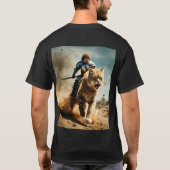 アメリはっきりしたカの伝統的タトゥー Tシャツ (裏面)