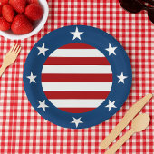 アメリはっきりしたカ ペーパープレート